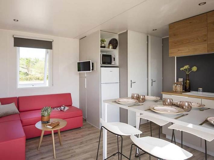 Mobil home pour 6 personnes, avec sauna dans Plage De La Paree Du Jonc - 3