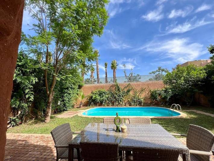 Villa pour 6 personnes, avec piscine ainsi que vue et jardin à Marrakech - 2