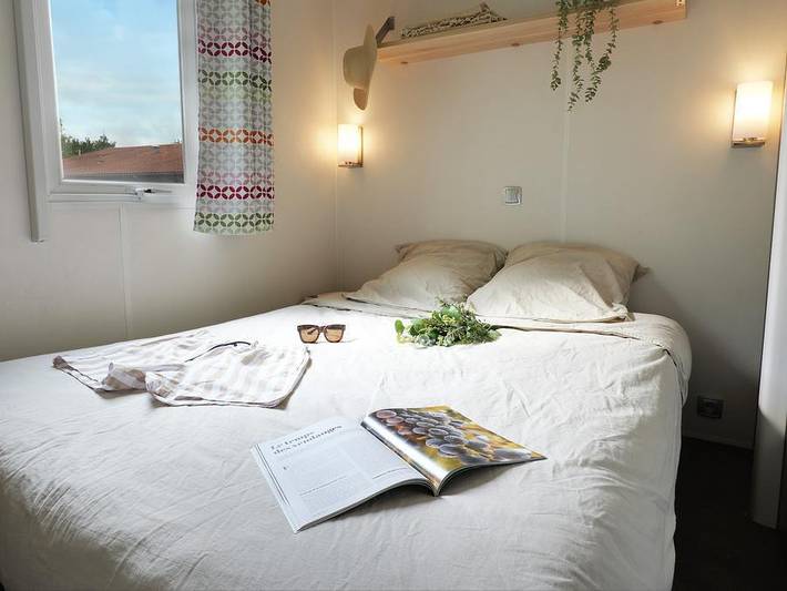 Camping Vieux Moulin - Mobilheim 8 personen - Grand Confort - 3 Zimmer in Vensac, Lesparre-Médoc und Umgebung