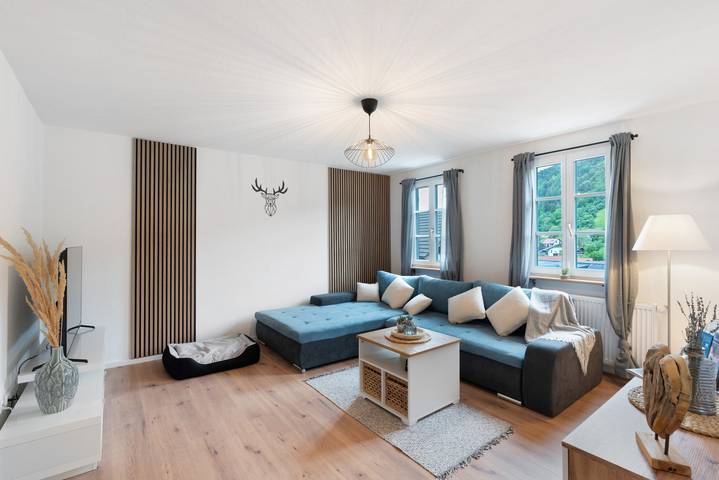 Casa de férias 'Bühlertal Mit 3 Fewos' com vista para a montanha, terraço privado e acesso Wi-Fi in Bühl-Bühlertal (Baden-Württemberg), Buhlertal