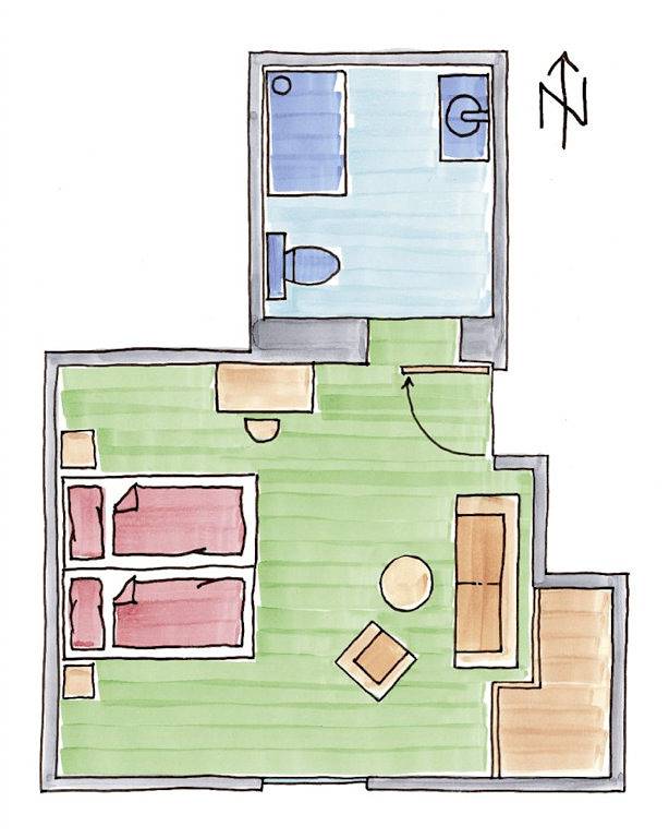 Chambre d’hôte pour 4 personnes, avec piscine et jardin dans Saône-et-Loire - 4