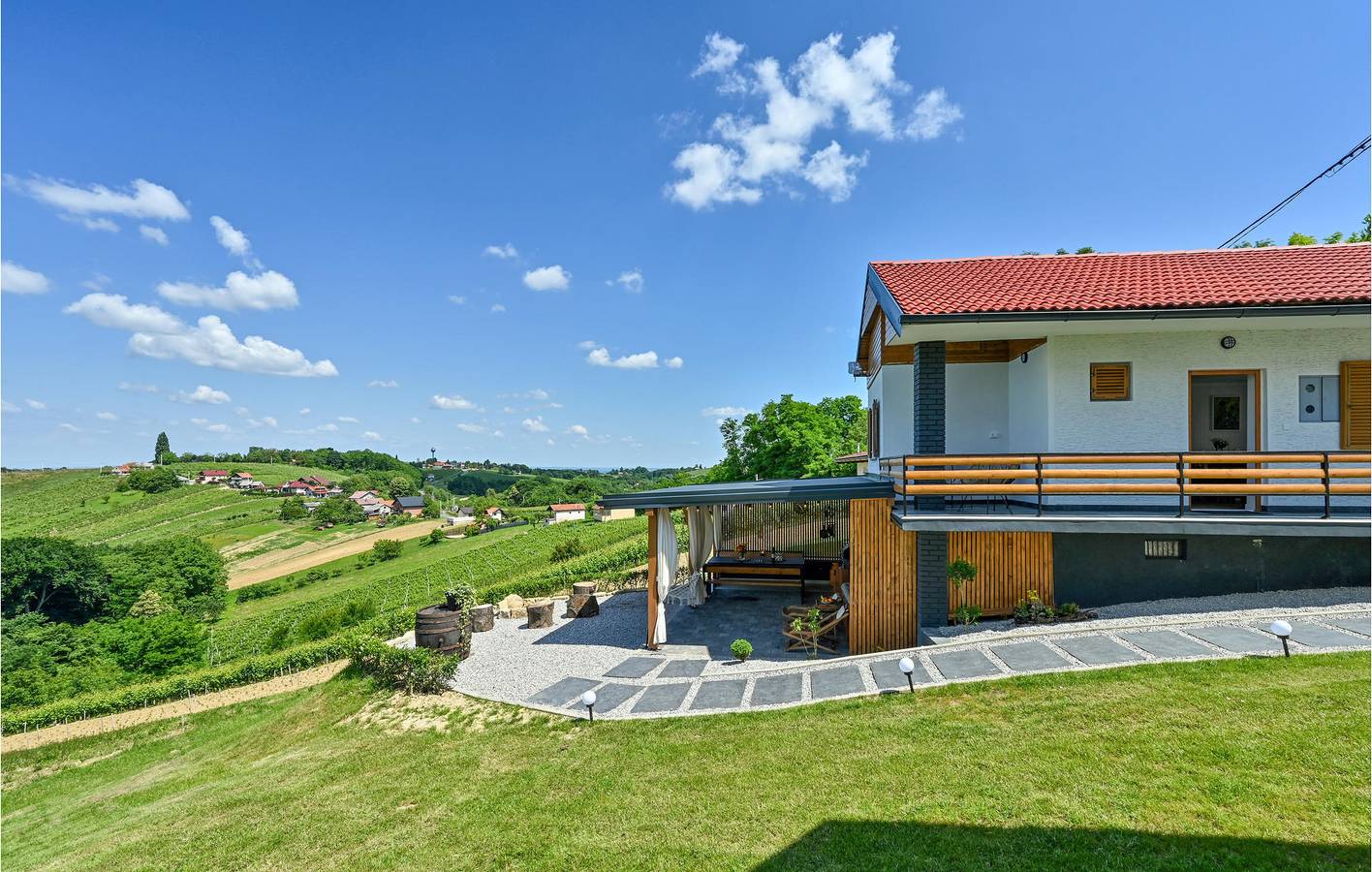 Maison de vacances pour 4 personnes avec vue in Medimurje