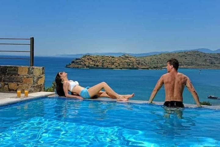 Agriturismo für 6 Personen, mit Whirlpool und Sauna sowie Garten und Balkon auf Kreta