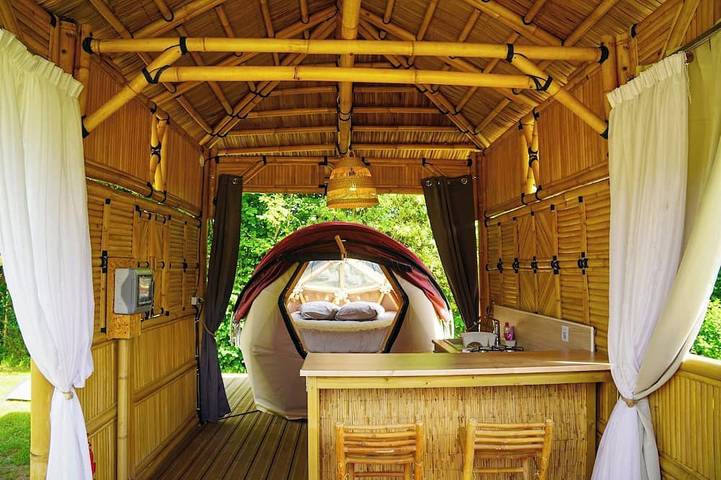 Ferienhaus für 2 Personen, mit Whirlpool und Garten sowie Terrasse - 1