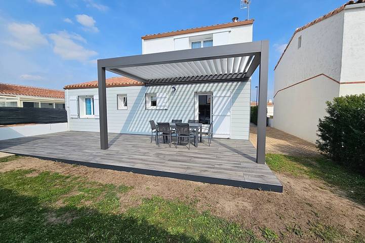 Location de vacances pour 7 personnes, avec jardin à Grues