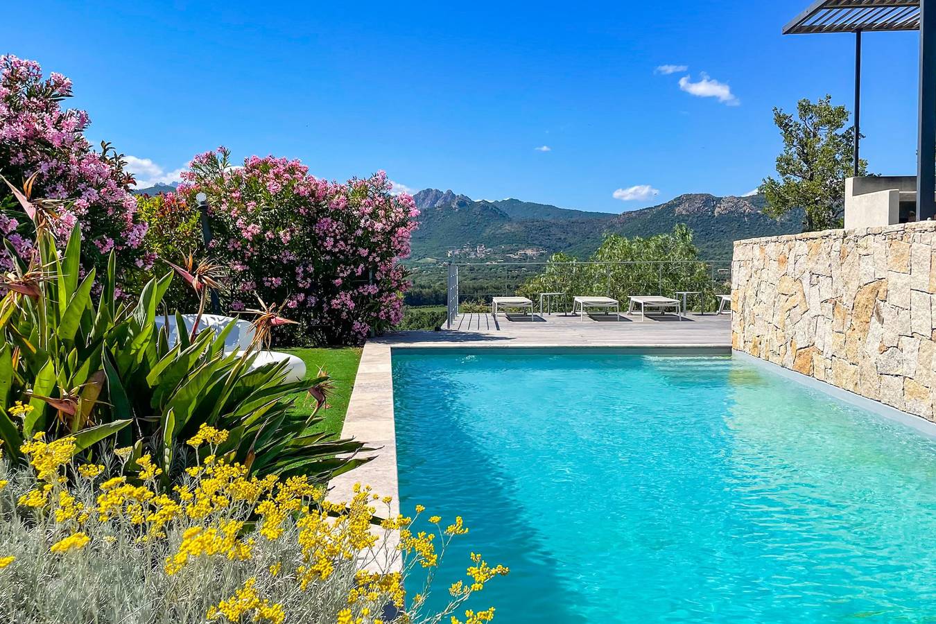 Villa Mela di Pinarello in Pinarellu, Zonza