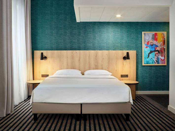 Hôtel pour 2 personnes, avec Terrasse ainsi que Jardin et Vue dans Gare De Bruxelles Midi - 2