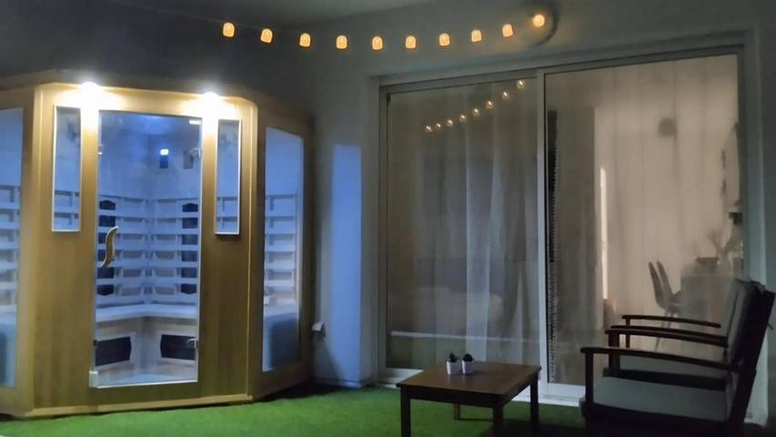 Appartement de vacances pour 2 personnes, avec jardin et jacuzzi ainsi que terrasse et sauna, animaux acceptés - 1