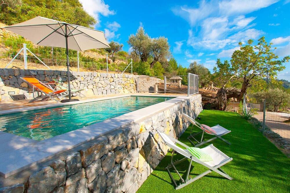V. Mancor, Pool and Mountain Views in Mancor del Valle, Interior de Mallorca