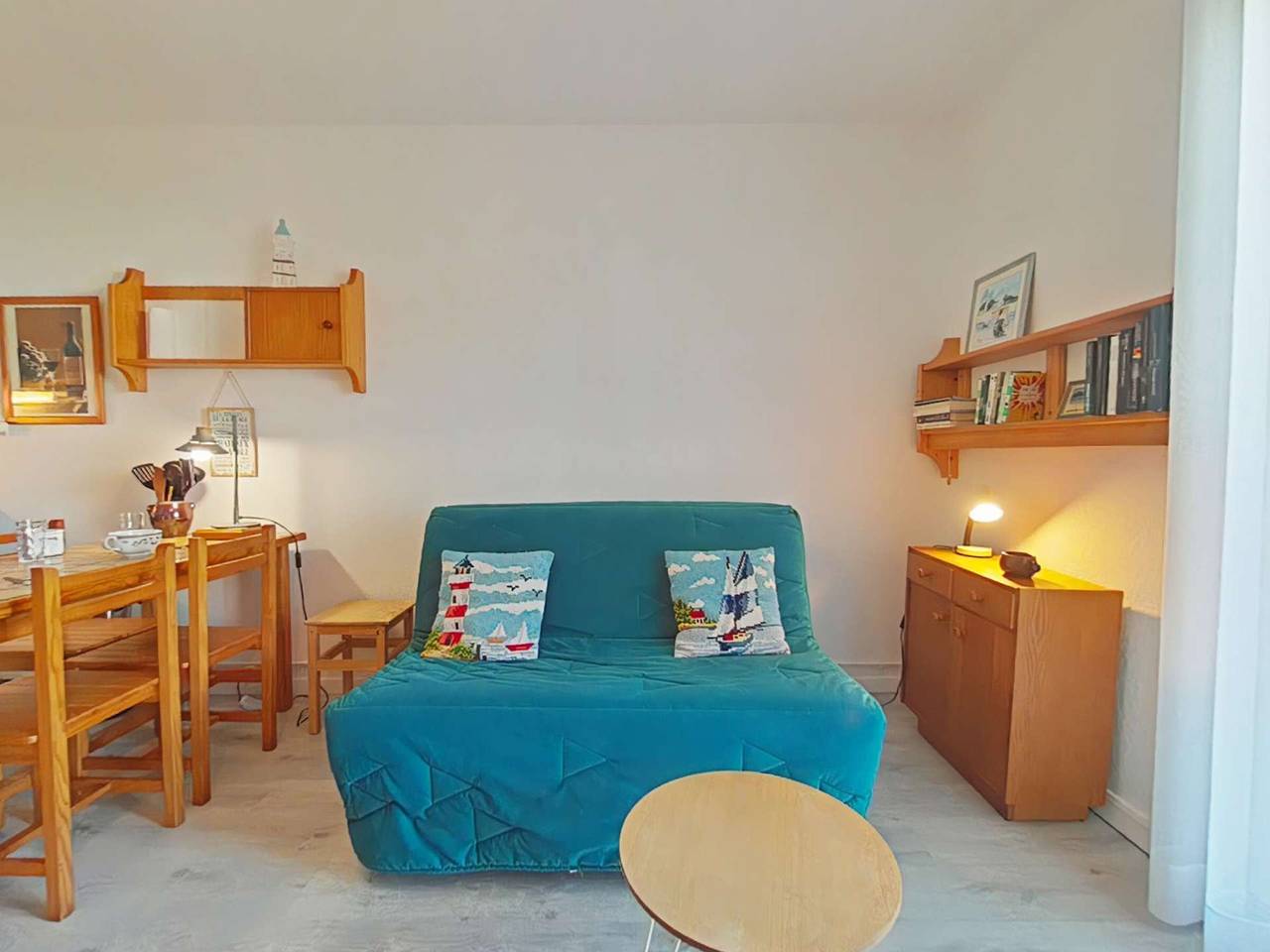 Appartement entier, Studio cosy avec jardinet à 300m de la plage - 4 couchages in La Guérinière, Noirmoutier