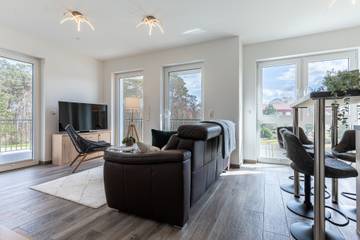 Ferienwohnung für 3 Personen, mit Balkon in Kühlungsborn