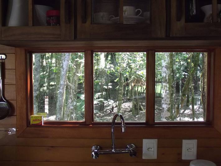 Chalet für 4 Personen, mit Balkon und Garten - 1