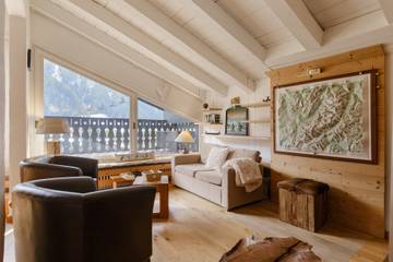 Gîte pour 4 personnes, avec piscine et balcon à Chamonix-Mont-Blanc
