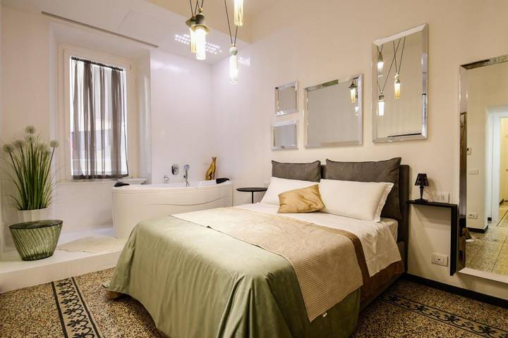 Casa de férias para 2 pessoas, com varanda e jacuzzi em Roma
