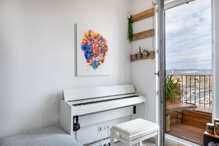 Gîte pour 4 personnes, avec vue et terrasse dans Abbaye Saint Victor De Marseille - 4