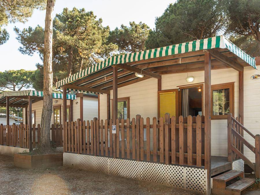 Rivaverde Easy Camping Village - Lodge 3 personnes - Lodge Animali Ammessi in Marina di Ravenna, Province de Ravenne