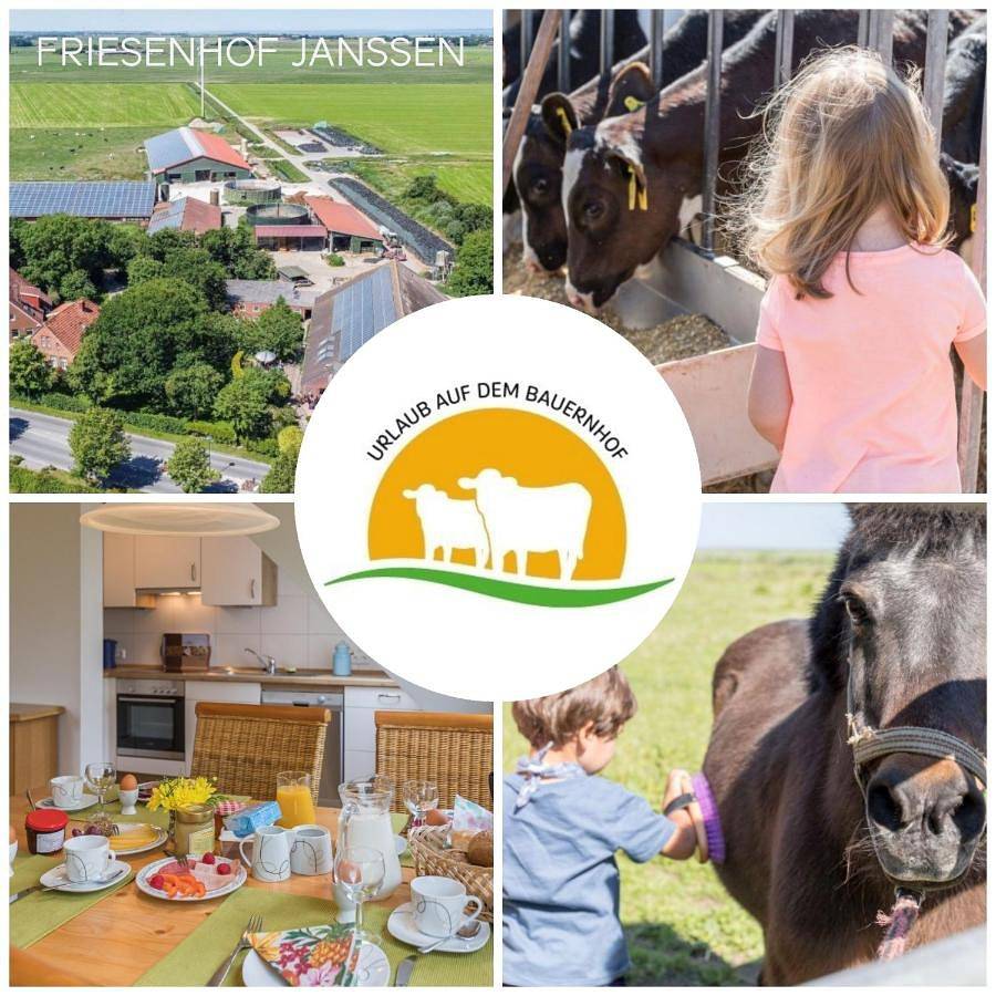 Ganze Wohnung, Friesenhof Janssen - Urlaub auf dem Bauernhof in Groß Holum, Neuharlingersiel
