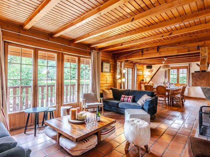 Chalet für 10 Personen, mit Whirlpool und Sauna sowie Terrasse, mit Haustier in Montriond