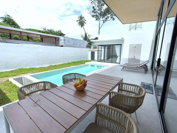 Gîte pour 2 personnes, avec jardin et terrasse ainsi que vue et piscine dans Koh Samui - 4