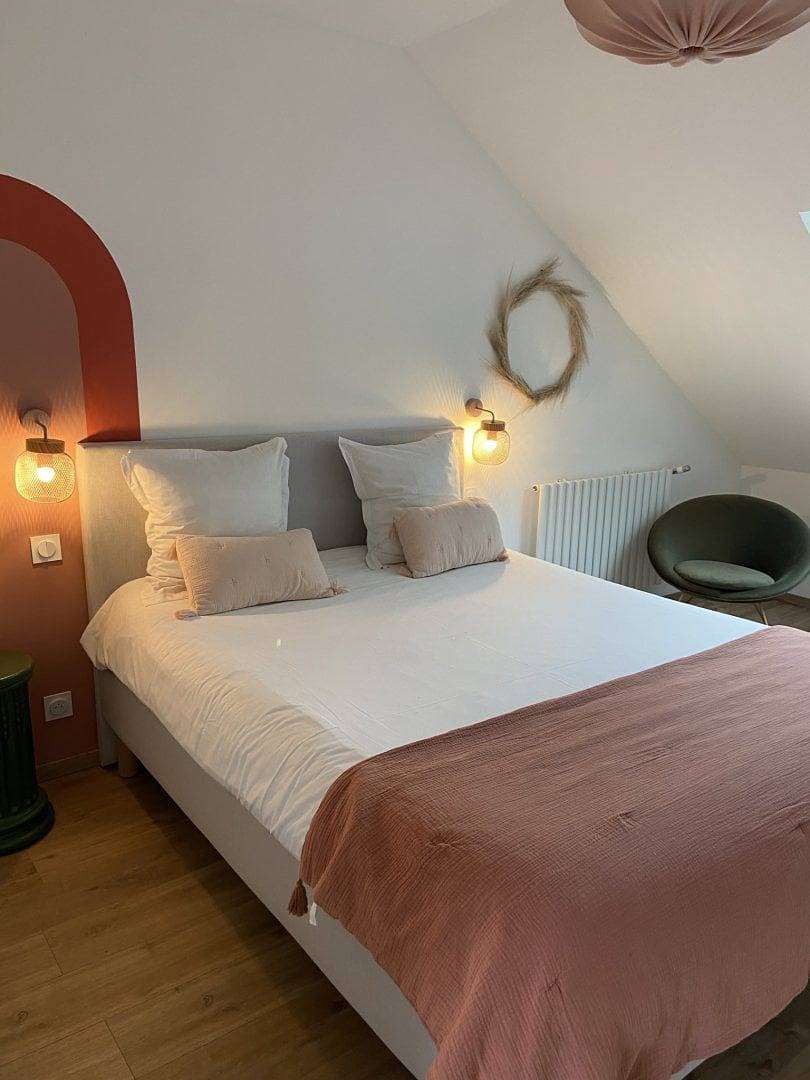 Chambres d'hôtes La Passerelle Morlaix - Chambre La Reine Anne in Morlaix, Ceinture Dorée