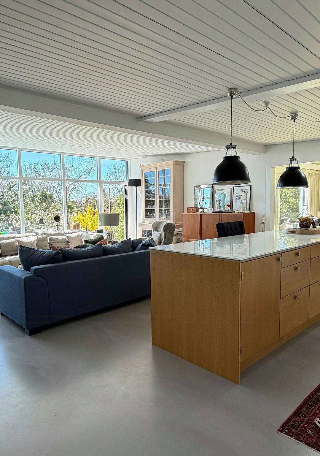 Ferienhaus mit Pool und Aussicht hoch oben in Hornbæk in Hornbæk, Kattegat Küste
