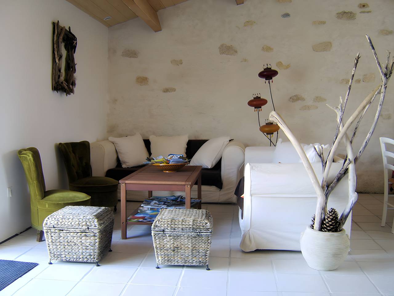 Chambres d’hôtes La Marouette 4 avec terrasse partagée et Wi-Fi in Hiers-Brouage, Côte de Beauté