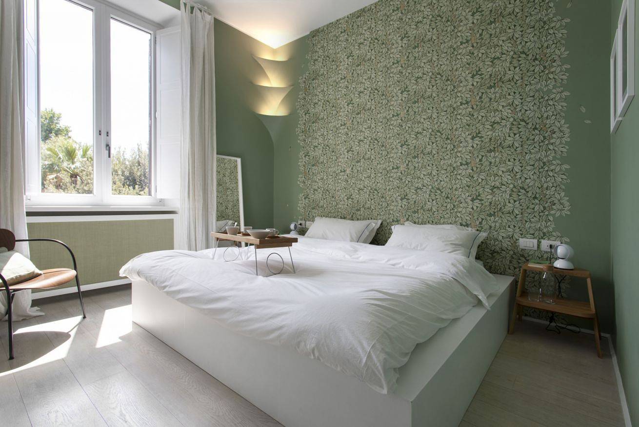 Ganze Wohnung, Large Luxury Sunny Apartment on garden square in Rom Zentrum, Rom