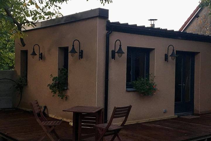 Gîte pour 4 personnes, avec terrasse et jardin à Givenchy-en-Gohelle