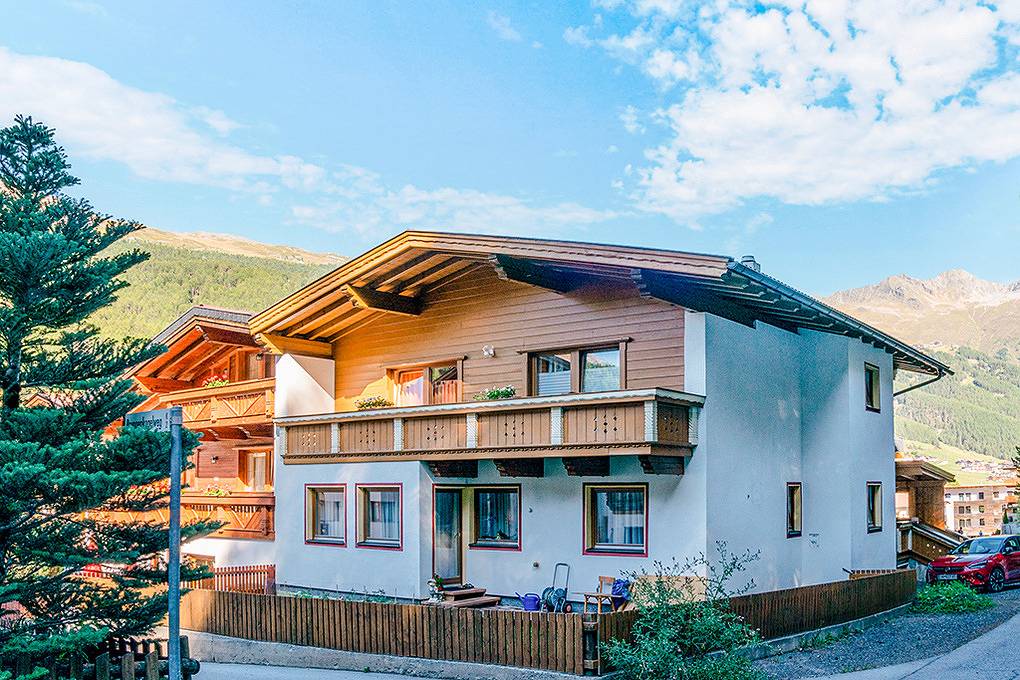 Hel semesterlägenhet, A 150.032 S - Ferienwohnung Schöpf 1. Etage in Sölden, Ötztal