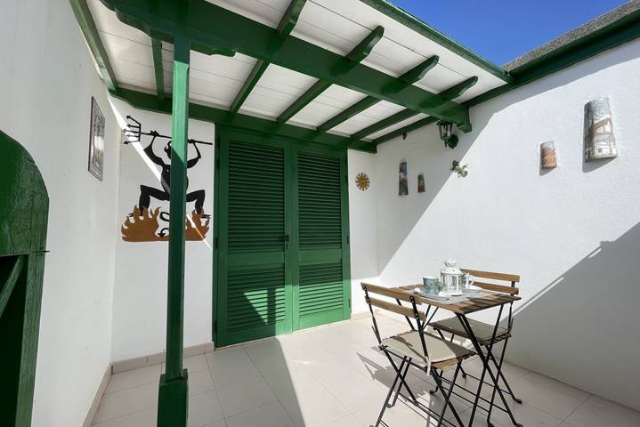 Apartment for 2 people, with garden in Playa Blanca