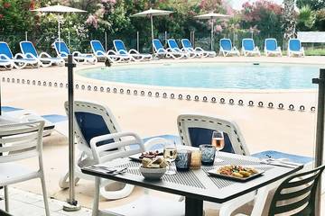 Gîte pour 6 personnes, avec piscine et jardin, animaux acceptés dans Plage du Boucanet