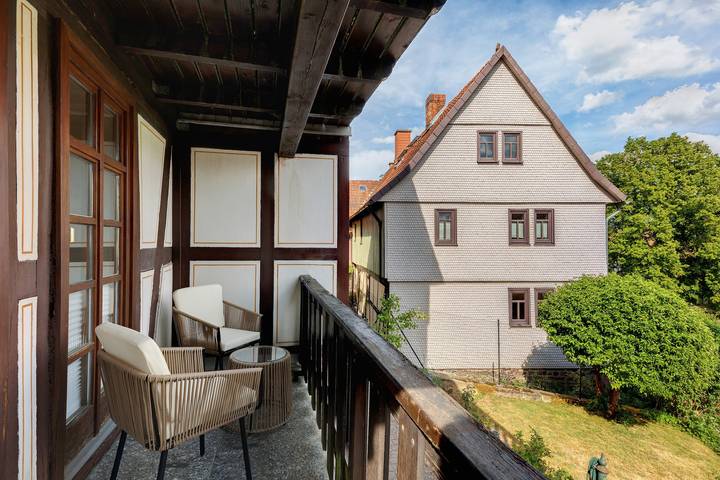 Ferienwohnung für 6 Personen, mit Balkon und Garten am Vogelsberg Region