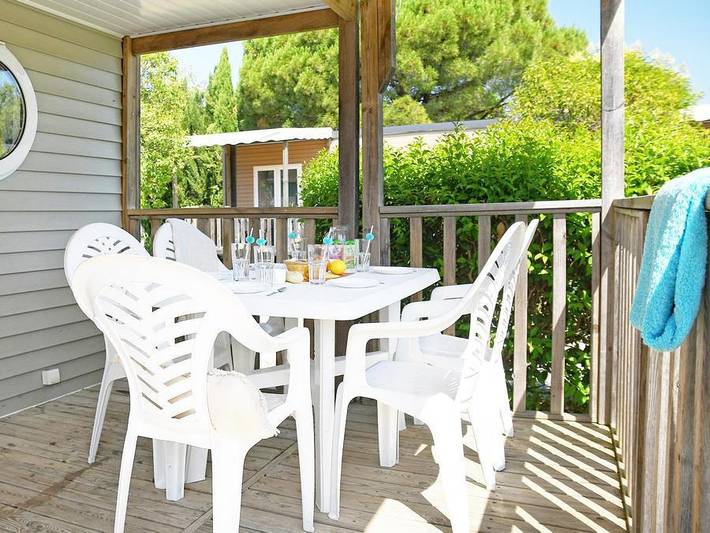 Mobil home pour 4 personnes, avec bassin pour enfant à Le Muy - 4