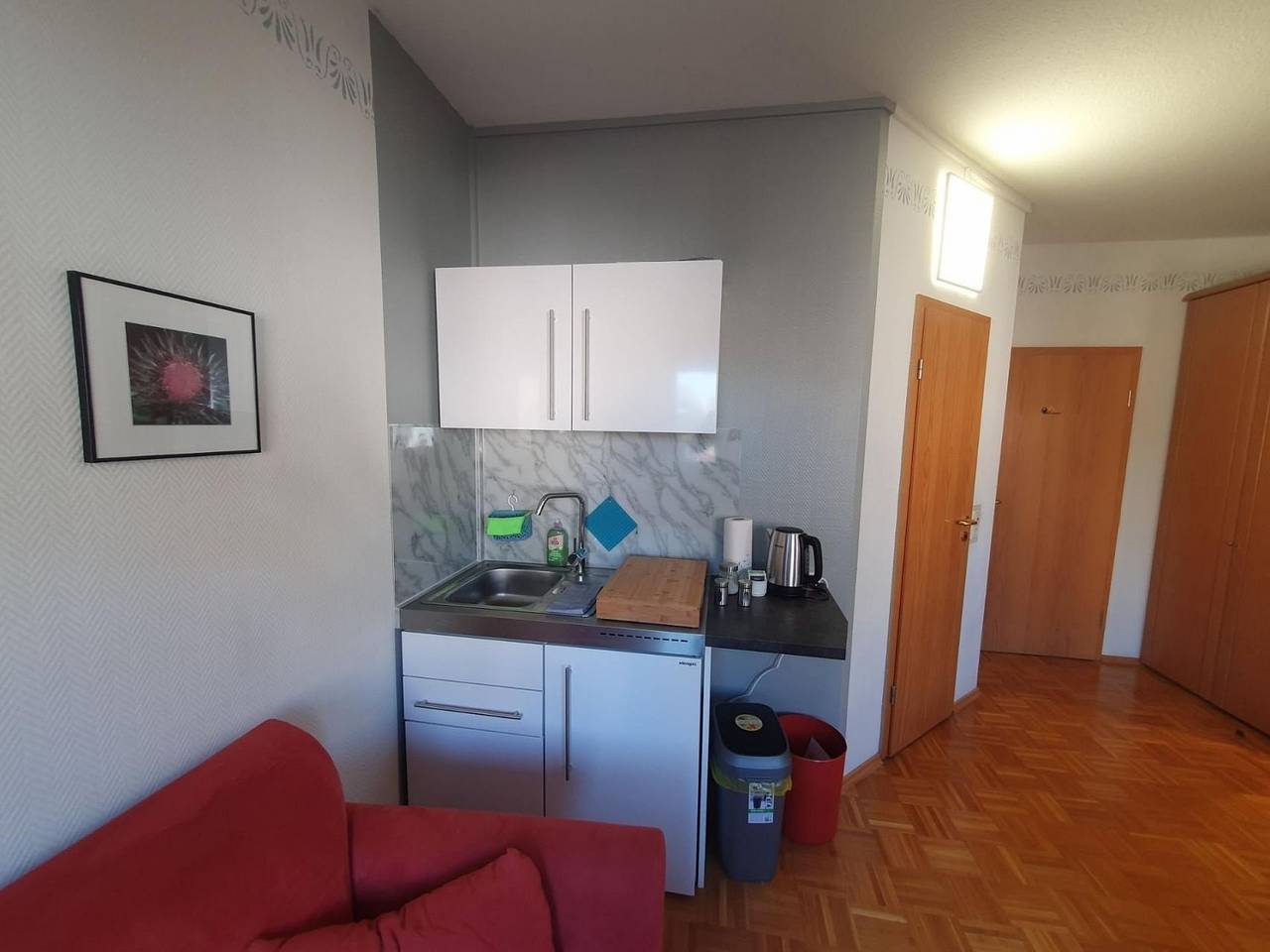 Ganze Ferienwohnung, Abm Apartment 1. Og für 14 Personen in Zwingenberg, Bergstraße