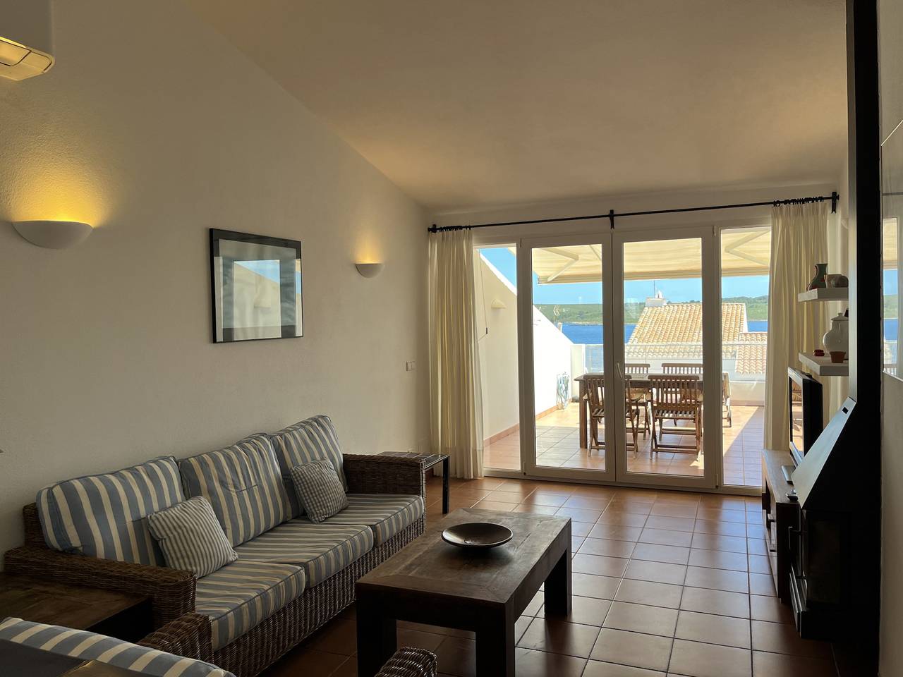 Apartamento entero, Apartamento de vacaciones para 2 personas con terraza in Fornells, Es Mercadal