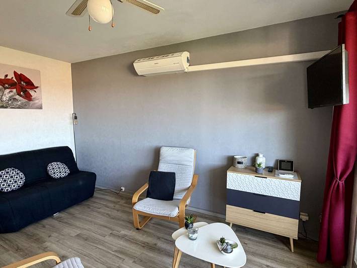 Gîte pour 4 personnes, avec terrasse et vue dans Argeles-Plage - 3