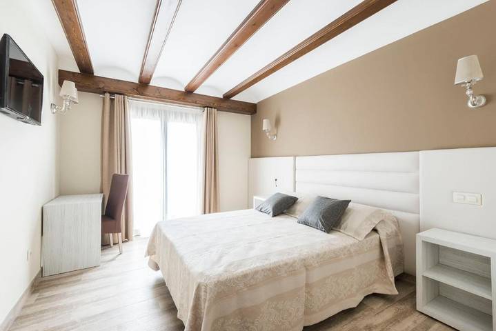 Hôtel pour 3 personnes, avec jardin ainsi que balcon et vue à Albarracín - 4