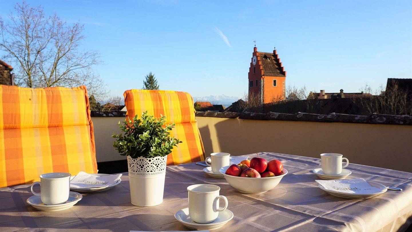 Apartamento entero, Ferienwohnung Am Roten Turm in Meersburg, Region Bodensee-Oberschwaben