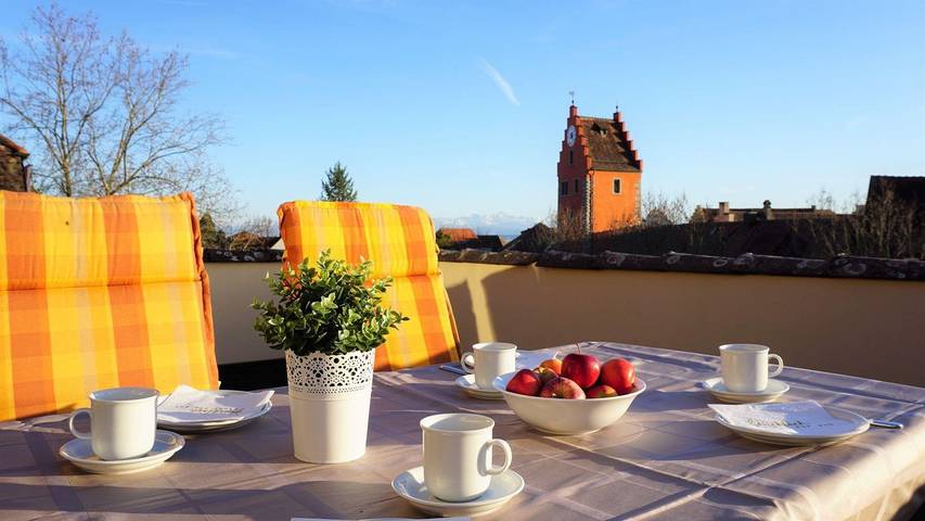 Ganze Wohnung, Ferienwohnung Am Roten Turm in Meersburg, Region Bodensee-Oberschwaben