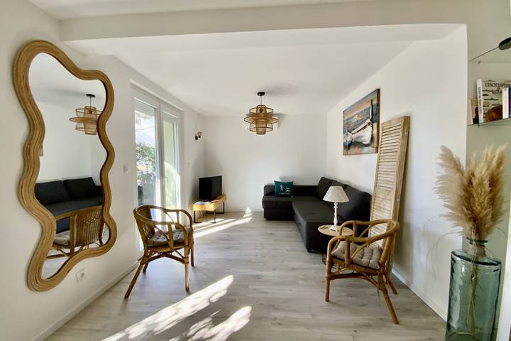 Gîte pour 4 personnes, avec terrasse, animaux acceptés dans Plage Rive Droite - 3