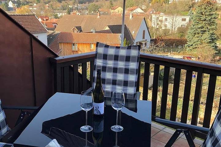 Ferienwohnung für 4 Personen, mit Balkon in Gimmeldingen