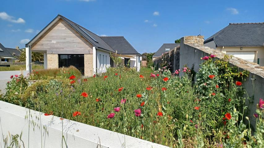 Location de vacances pour 6 personnes, avec jardin et terrasse dans Plage Du Petit Rohu Saint Pierre Quiberon
