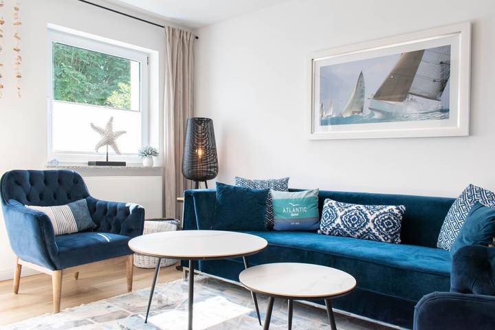 Ferienhaus mit Meerblick für 4 Personen, mit Terrasse und Meerblick in Scharbeutz