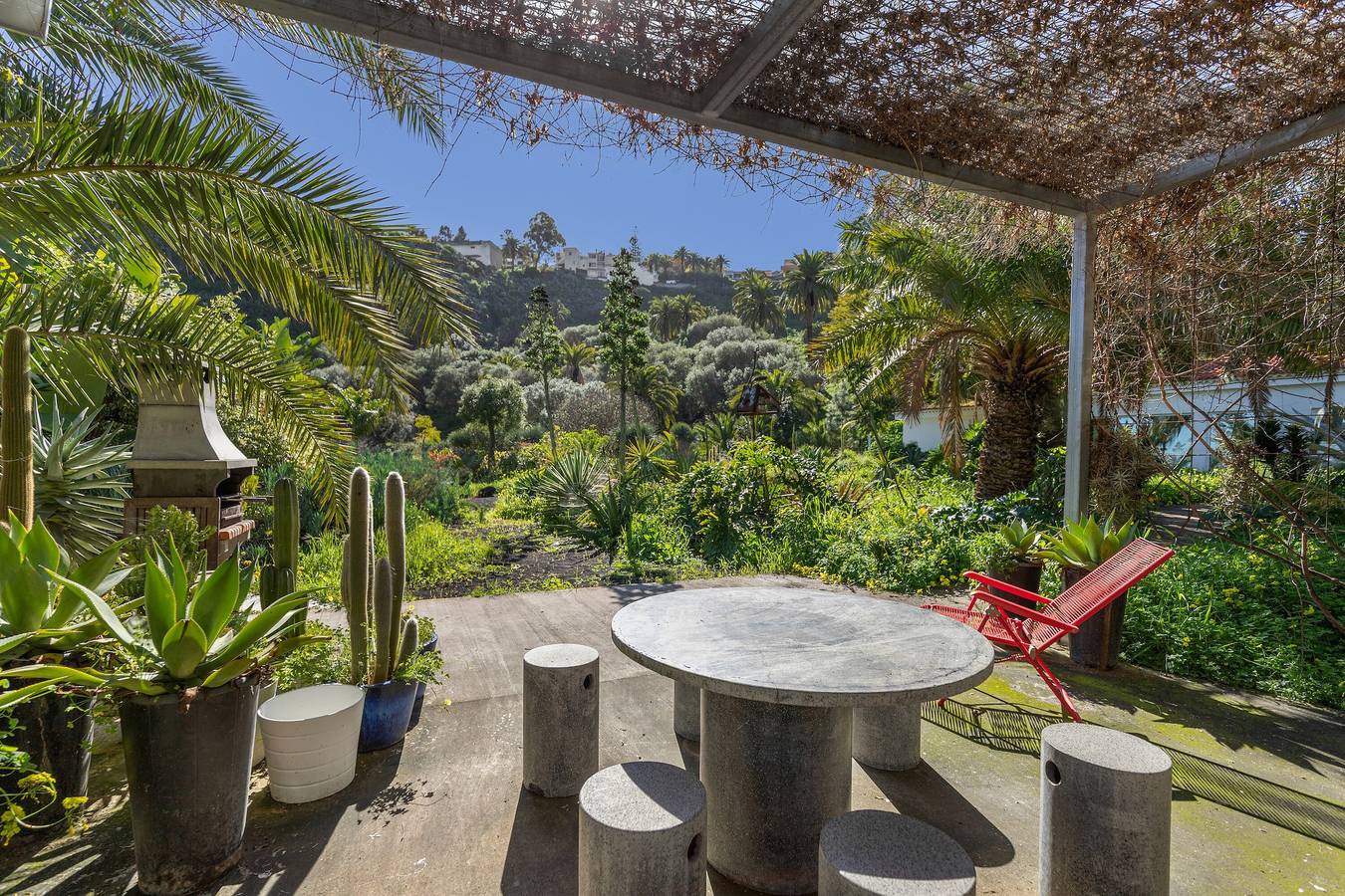 Finca El Dragonal with Mountain View, Garden & Wi-Fi in El Palmeral (Canary Islands), Santa Brígida