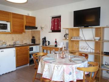 Gîte pour 4 personnes, avec balcon à Saint-Gervais-les-Bains
