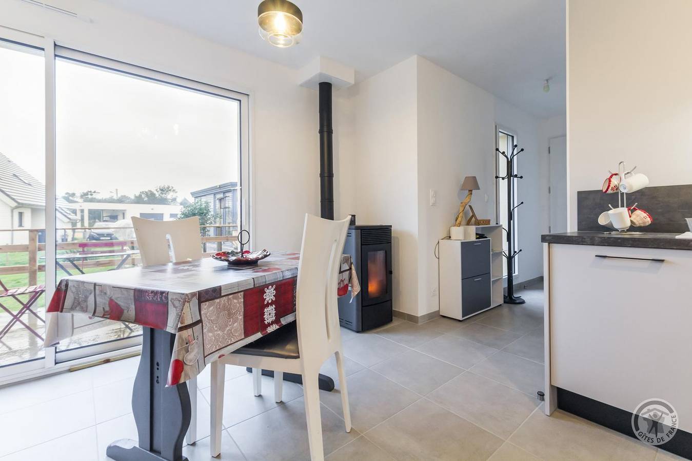 La mésange bleue in Barneville-Carteret, Côte de la Déroute