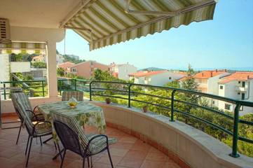 Maison d’hôte pour 5 personnes, avec vue et terrasse à Makarska