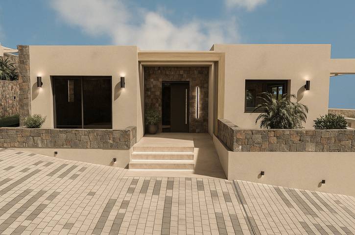 Vakantiehuis voor 10 personen, met zwembad en tuin in Chersonissos