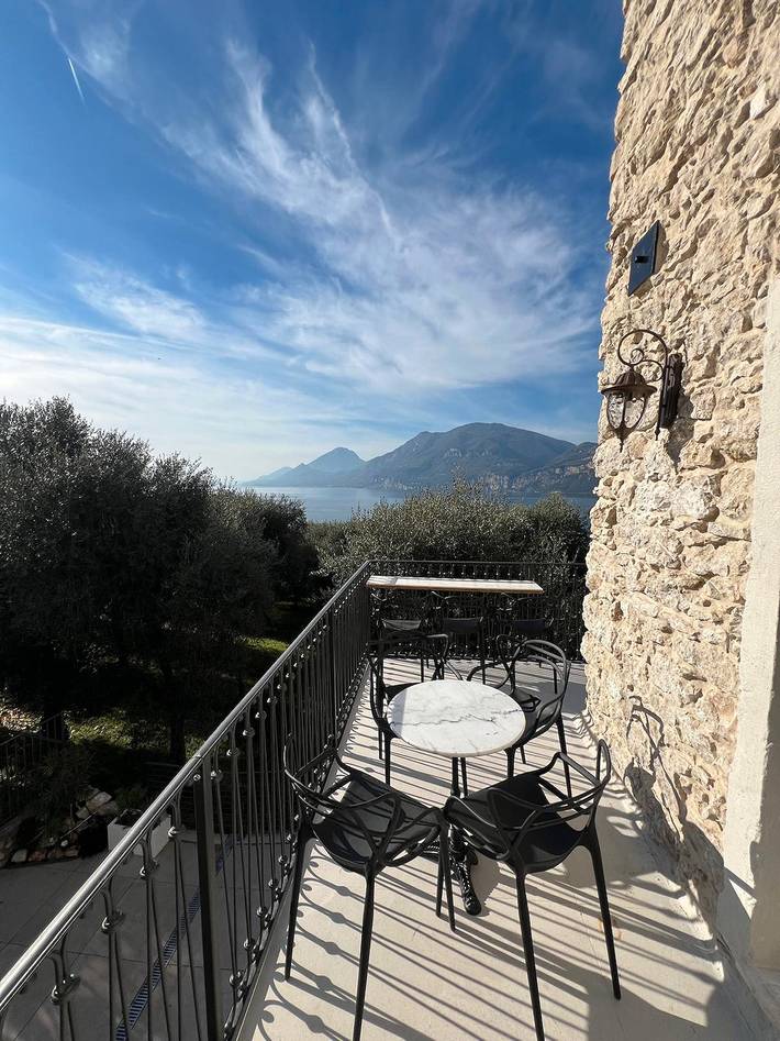 Ferienwohnung für 4 Personen, mit Sauna und Seeblick sowie Balkon in Verona Provinz - 2