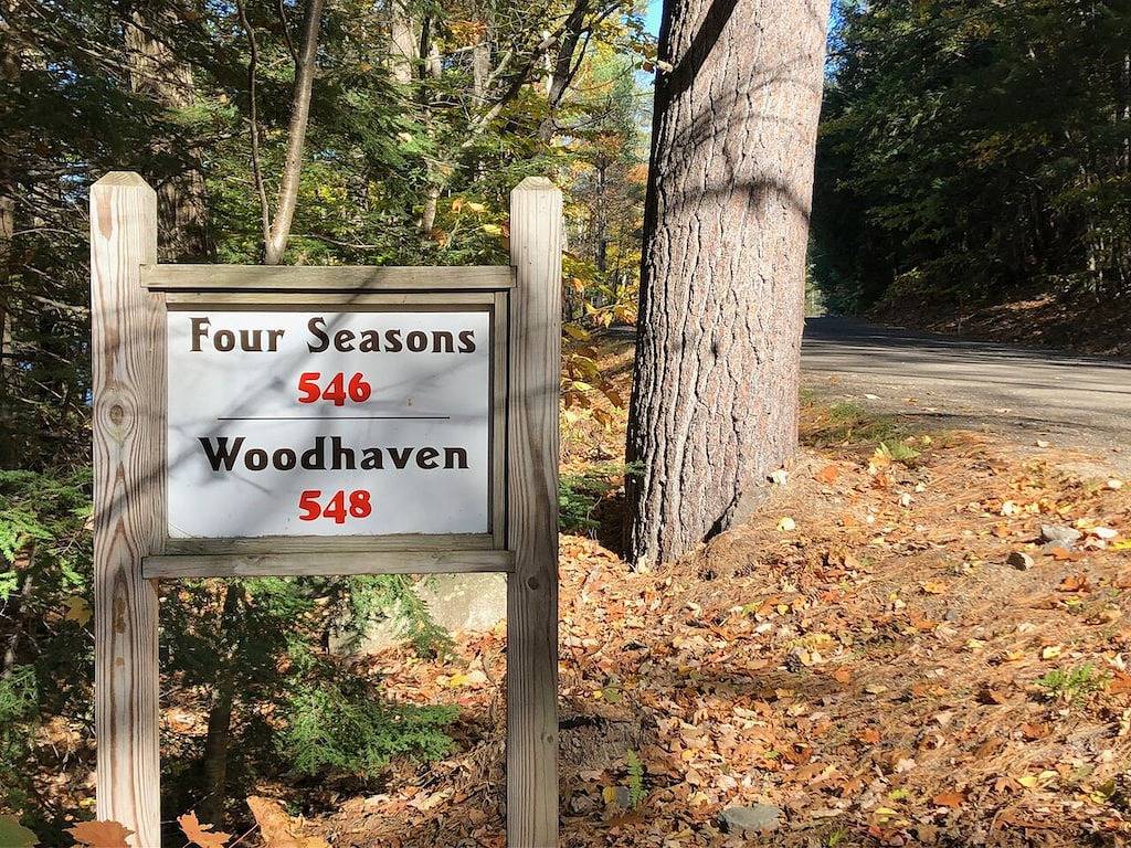 Secluded lakefront cottage with private beach Lakes Region, Denmark Maine in Oxford County